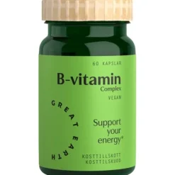 Great Earth B-vitamin Complex 60 kapslar