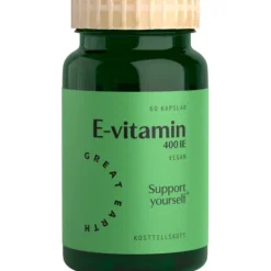 Great Earth E-Vitamin 60 kapslar