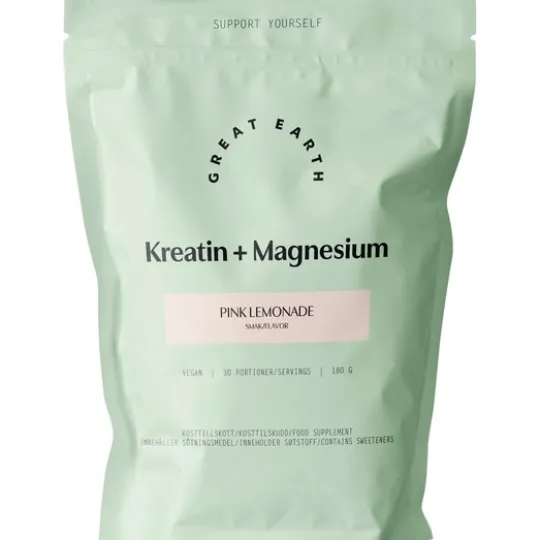 Great Earth Kreatin + Magnesium 180 g