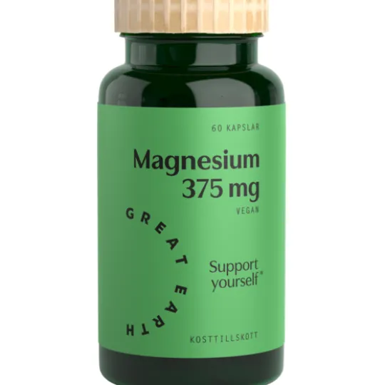 Great Earth Magnesium 375 mg 60 kapslar