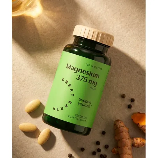 Great Earth Magnesium 375 mg 100 tabletter