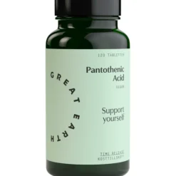 Great Earth Pantothenic Acid 120 tabletter