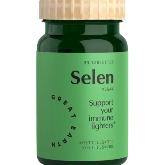 Great Earth Selen 100 mcg 90 tabletter