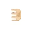 Green Heads Wide Wooden Comb