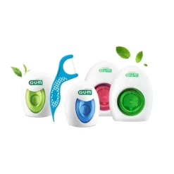 GUM Easy Flossers med Flour, Vitamin E och Mint 90 st