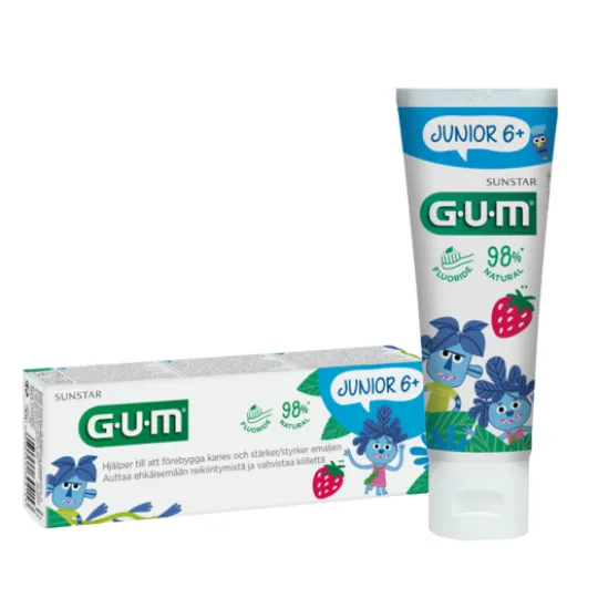 GUM Junior Tandkräm för Barn 6+ år 50 ml