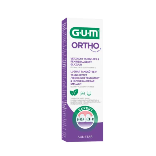 GUM Ortho Fluoridtandkräm 75 ml