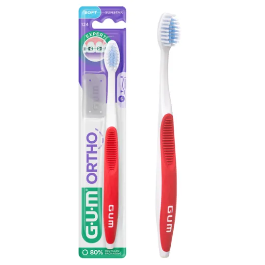 GUM Ortho Tandborste 1 st