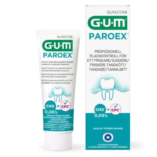 GUM Paroex Tandkräm 0,06% 75 ml