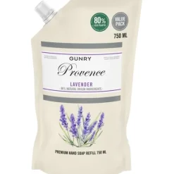 Gunry Flytande Tvål Premium Refill Lavender 750 ml