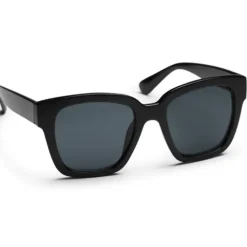 Haga Eyewear Marbella Shiny Black Grey lens