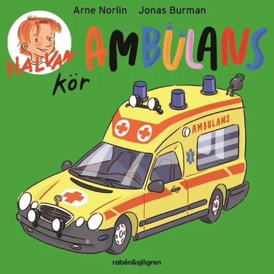Halvan kör ambulans