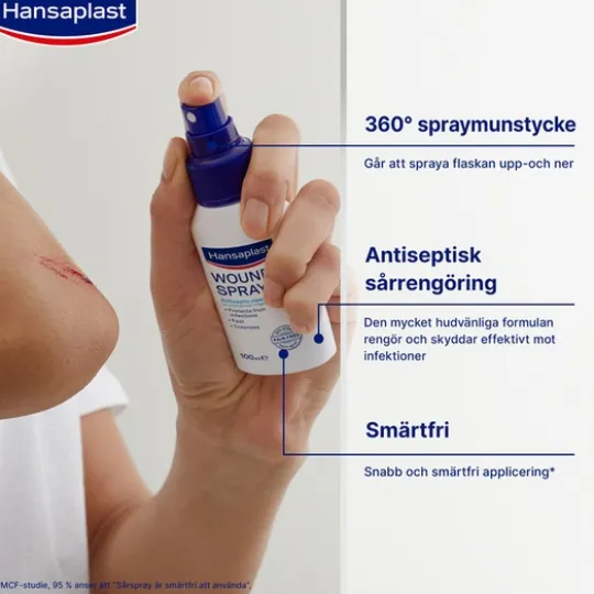 Hansaplast Wound Spray sårrengöring 100 ml