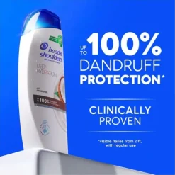 Head & Shoulders Deep Hydration Shampoo mot mjäll med kokosolja 250 ml