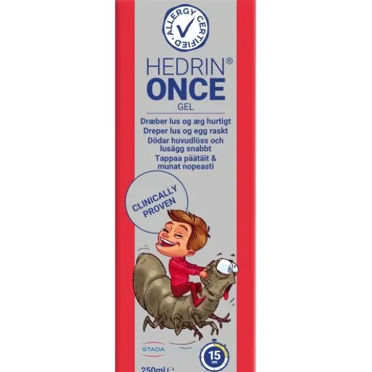 Hedrin Once gel 250 ml