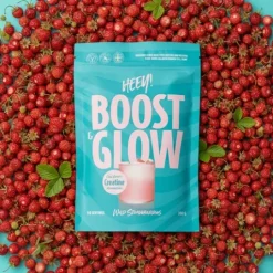 Heey! Boost & Glow Kreatin + Coll-egan Smultron 300 g