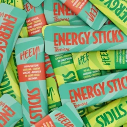 Heey! Energy Sticks Koffein + Guarana, Tropical 30 dospåsar