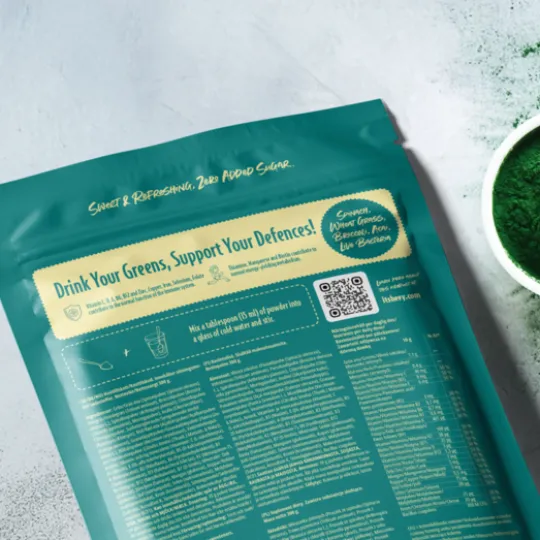 Heey! Greens & Biotics Superfood + Probiotika Tropical 300 g