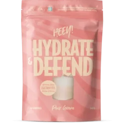 Heey! Hydrate & Defend Electrolytes + Immune Support Pink Grape 240 g