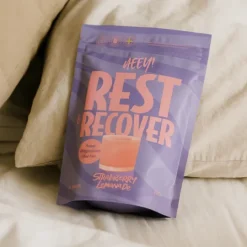 Heey! Rest & Recover Magnesium, Strawberry Lemonade 210 g