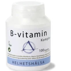 Helhetshälsa B-vitamin Komplex 100 kapslar