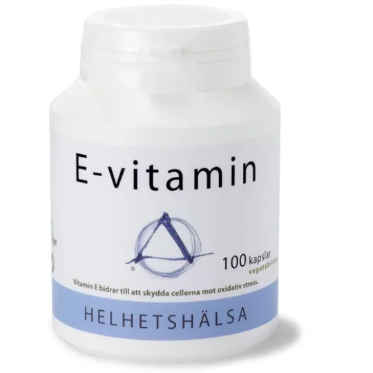 Helhetshälsa E-vitamin 100 kapslar