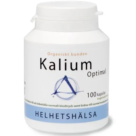 Helhetshälsa KaliumOptimal 100 kapslar