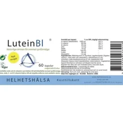 Helhetshälsa LuteinBlå Ögonhälsa 60 kapslar