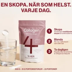 4HER Collagen Pure Kollagenpulver 500 g