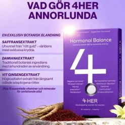 4HER Hormonal Balance 60 tabletter