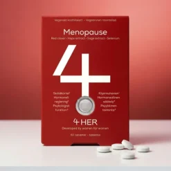 4HER Menopause 60 tabletter – Utvecklad för kvinnor 45+