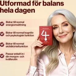 4HER Menopause 60 tabletter – Utvecklad för kvinnor 45+