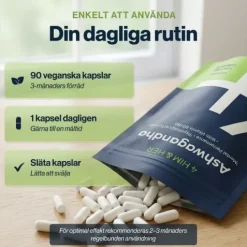 4HIM&HER Ashwagandha & B-vitaminer 90 kapslar