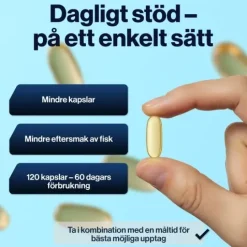 4HIM&HER Omega-3 80% Fiskeoljekapsel 120 kapslar