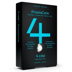 4HIM ProstaCare 60 tabletter – Kosttillskott för män 40+ med zink & selen
