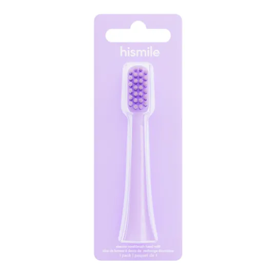 Hismile Eltandborsthuvuden Refill Purple 1-pack