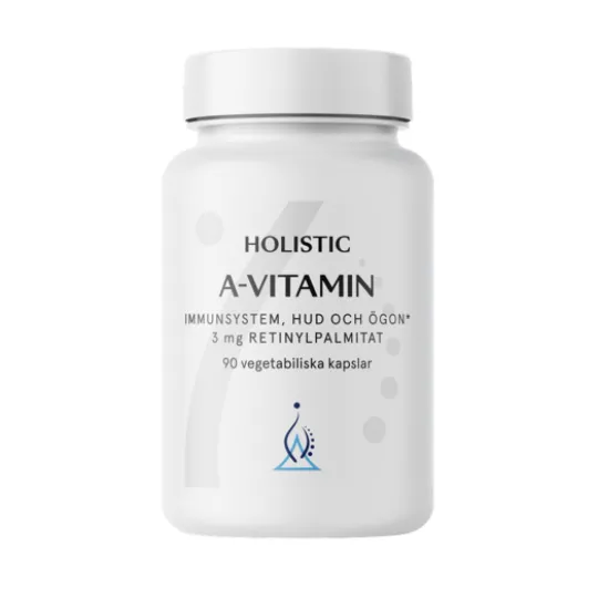 Holistic A-vitamin 90 kapslar