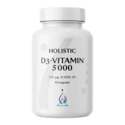 Holistic D-vitamin 5000 90 kapslar