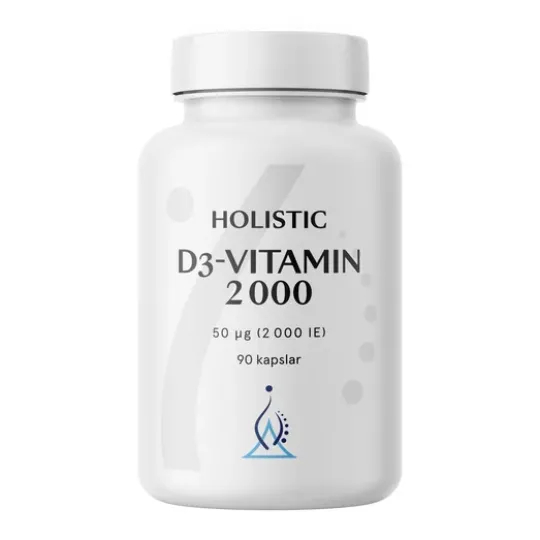 Holistic D-vitamin 2000 90 kapslar
