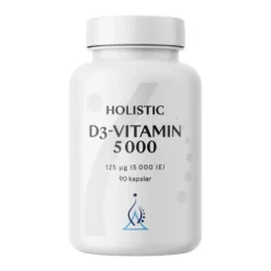 Holistic D-vitamin 5000 90 kapslar