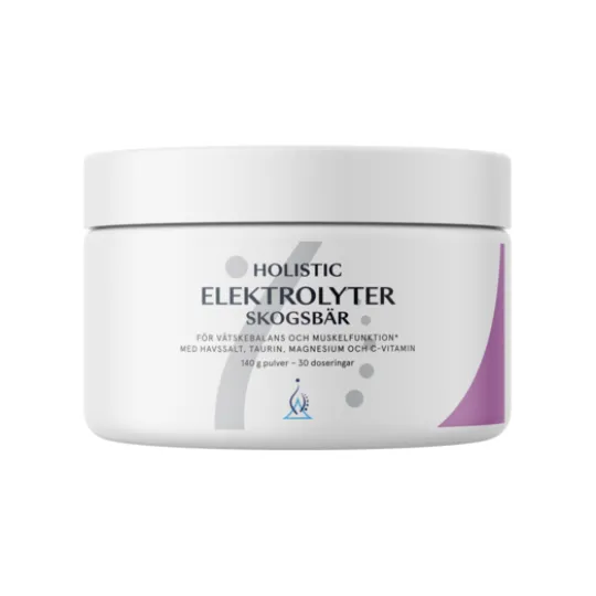 Holistic Elektrolyter Skogsbär 140 g