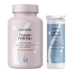 Holistic Femme FERTIL + LactoVitalis Fertilitetsstöd