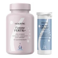 Holistic Femme FERTIL + LactoVitalis Fertilitetsstöd