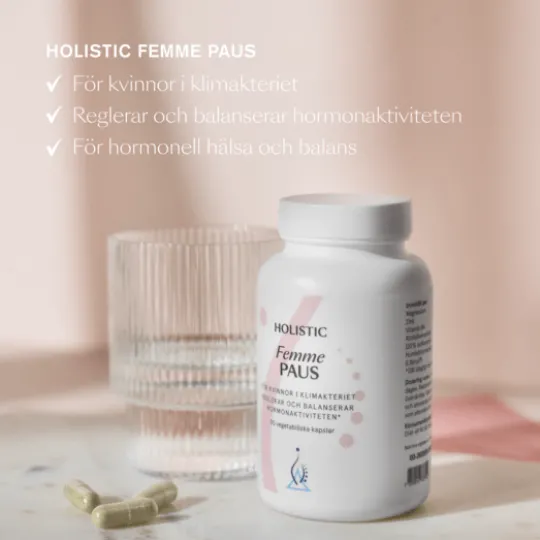 Holistic Femme Paus 90 kapslar