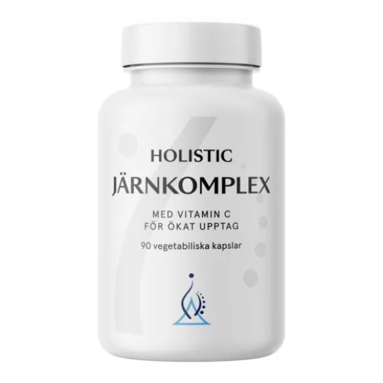 Holistic JärnKomplex 90 kapslar