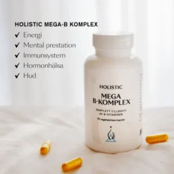 Holistic Mega B-komplex 90 kapslar
