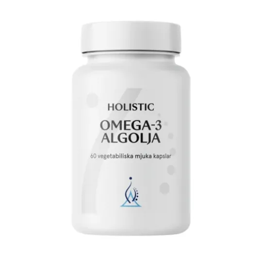 Holistic Omega-3 Algolja 60 kapslar