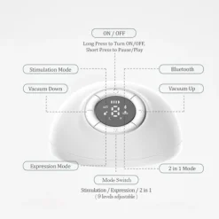 Horigen E4 Single Automatisk Bröstpump med App