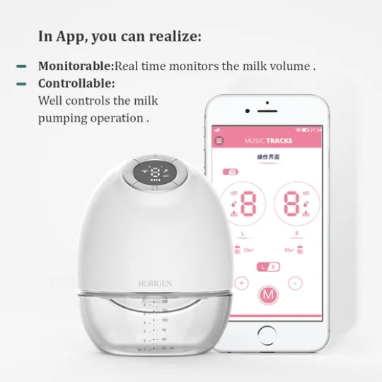 Horigen E4 Single Automatisk Bröstpump med App