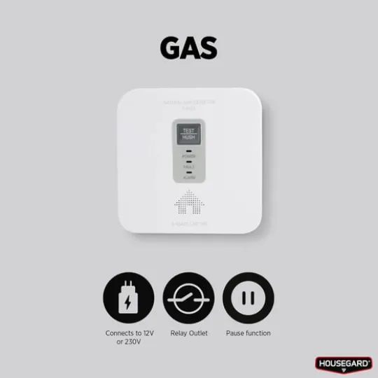 Housegard Gasvarnare 12V + 230V